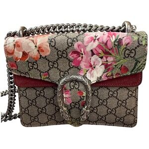 Gucci Dionysus GG Supreme Floral Mini Shoulder Bag EUC